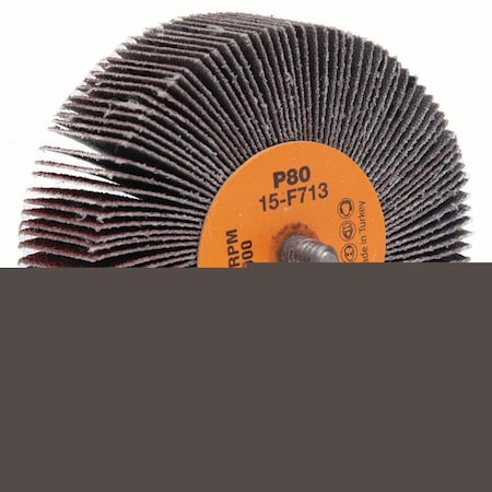 Walter Surface Technologies 3 in. x 1 in. x 1/4-20 Grit 80 Coolcut Flap Wheels 15F713